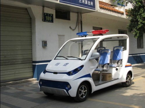 重庆步行街电动巡逻车/小区保安巡逻电动车LT-S4FC