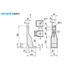 HFHANK8铝合金型材用固定件日本MISUMI米思米