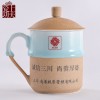 会议陶瓷喝水茶杯 陶瓷茶杯定制LOGO