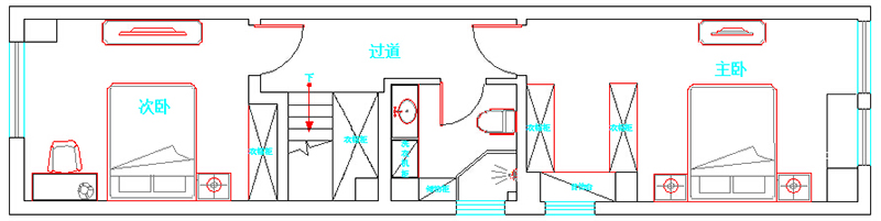 二楼平面布置图