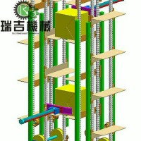 连续式垂直提升机,生产厂家找扬州瑞吉