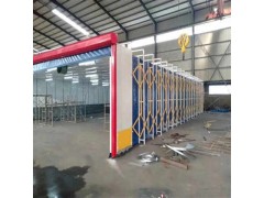 移动伸缩房家具厂喷漆房设计方案图1