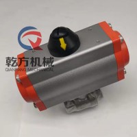 气动球阀，气动快装直通球阀  304不锈钢快装球阀