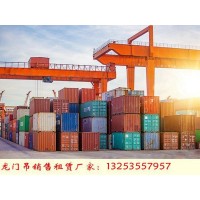 浙江绍兴集装箱起重机厂家港口龙门吊装卸搬运