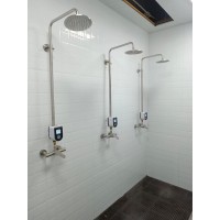 浴室节水刷卡水表，浴室智能水控机，淋浴节水插卡系统