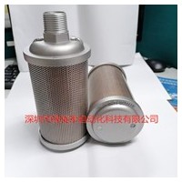 消音器DOUBLE)M10 1寸BSPT英制牙长22.5CM