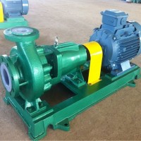 IHF型氟塑料离心泵，氟塑料化工泵，上海三利给您好产品