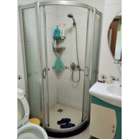 上海维修朗俊淋浴房玻璃门轨道滑轮