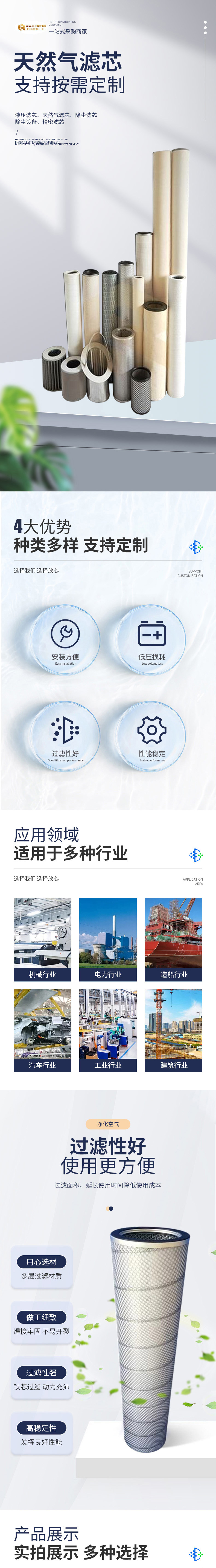 天然气滤芯1