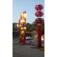 青浦景观花伞 金刚伞不锈钢雕塑 印花钢板定制伞