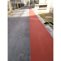 浙江彩色防滑路面材料批发  绿道 小区防滑路面
