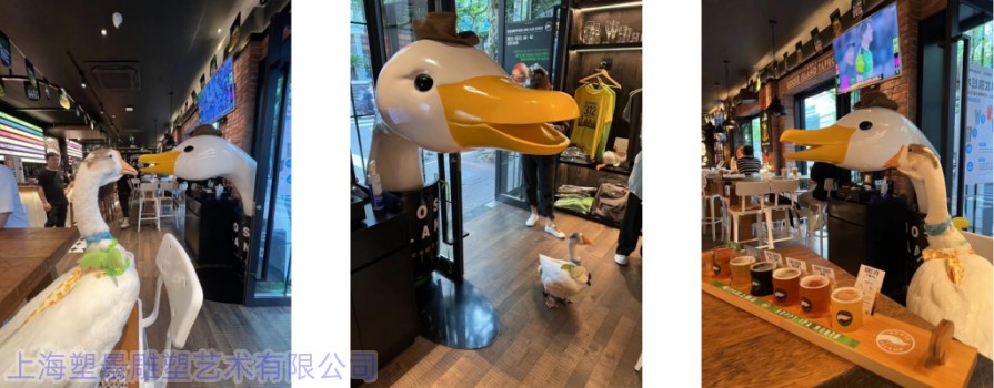 1 铁锅炖大鹅 餐厅雕塑 (4) 公