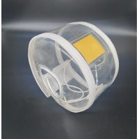 法兰pvc保护套 pvc全透明法兰防喷溅罩