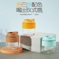 绿色环保多彩高硼硅玻璃杯定制厂家 上海思乐得
