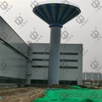 钢筋混凝土倒锥壳保温水塔新建