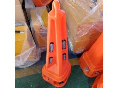 路面施工声光警示路锥 200瓦声光路锥报警器价格图2