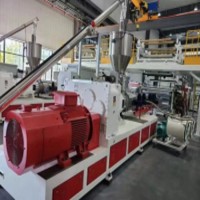 SPC180地板挤出生产线设备工艺技术