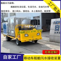 码头前沿 移动式船舶智能油污水接收车