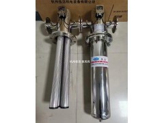 不锈钢气体除菌过滤器 压缩空气油水分离器 空气除菌过滤器