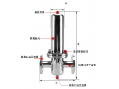 不锈钢滤芯气体过滤器 压缩空气氮气过滤器 304不锈钢过滤器