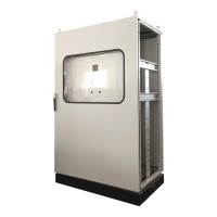 苏州九折型材并柜，钣金双层门结构机柜加工