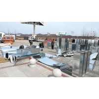 沈阳厂房车间降温通排风送风排烟废气蒸汽恶臭味净化风管制作安装